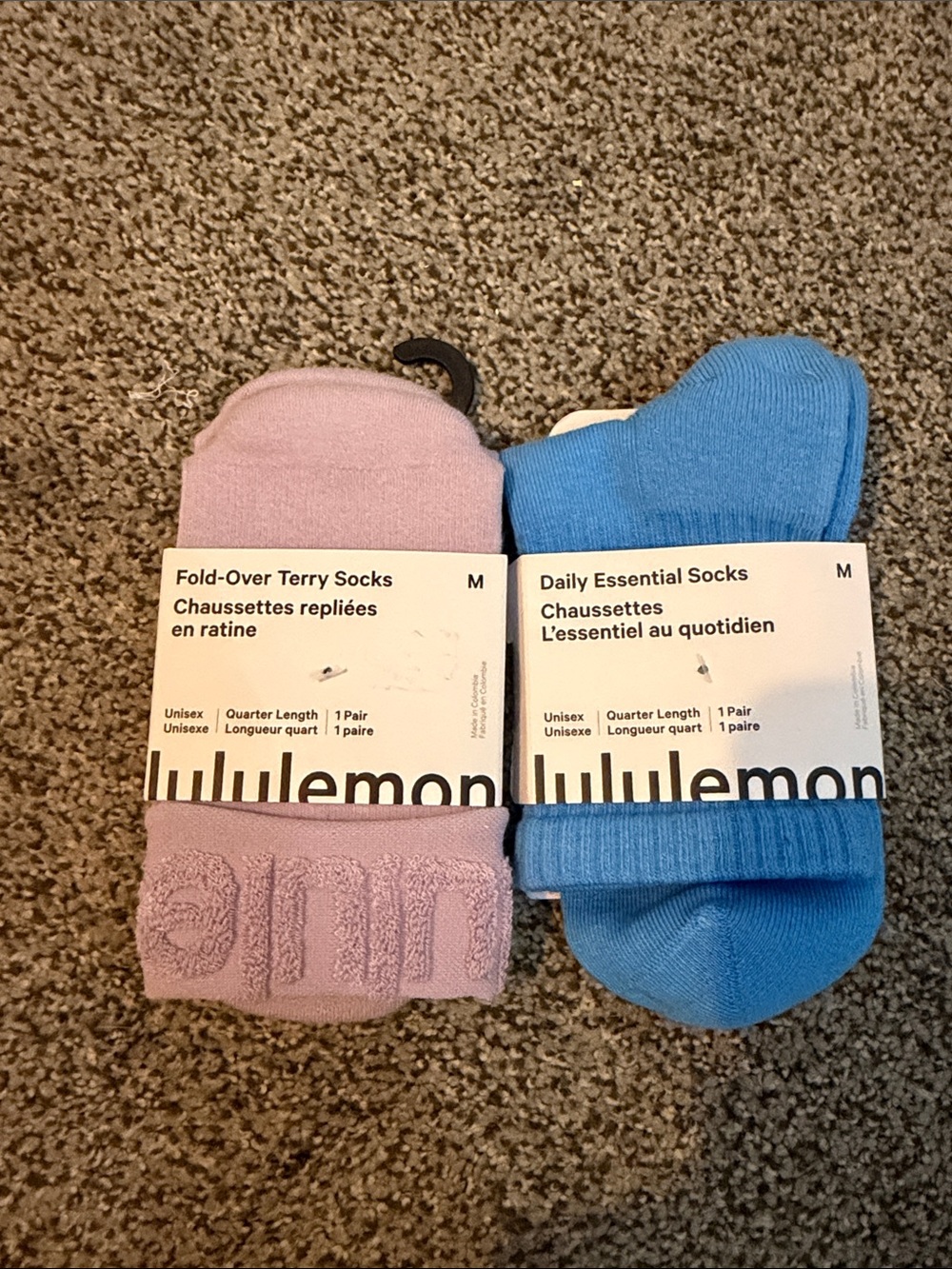Lululemon Socks: Two Pairs NWT!